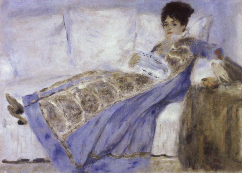 Pierre-Auguste Renoir Madame Monet Reading